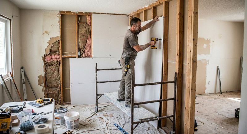 Garage Wallboard Installation in Littleton, CO